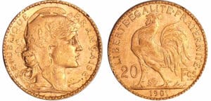 France - Troisième république (1871-1940) - 20 francs Marianne 1901 A (Paris)