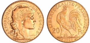 France - Troisième république (1871-1940) - 20 francs Marianne 1909 A (Paris)