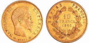 France - Napoléon III (1852-1870) - 10 francs grand module 1860 A ( Paris)