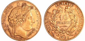 France - Troisième république (1871-1940) - 10 francs Cérès 1899 A (Paris)