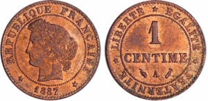 France - Troisième république (1871-1940) - 1 centime Cérès 1887 A (Paris)