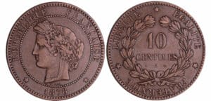 France - Troisième république (1871-1940) - 10 centimes Cérès 1878 A (Paris)