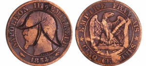 France - Napoléon III (1852-1870) - Satirique - 5 centimes