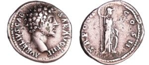 Marc Aurèle - Denier (148, Rome) - Pallas