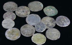 France - Lot de monnaies en argent de Jean II à Henri IV (14 monnaies)