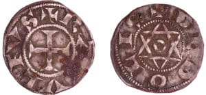 France - Berri - Comté de Deols - Raoul VI - Denier