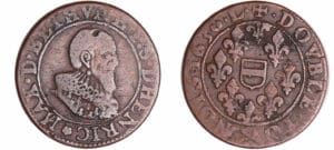 France - Berri - Maximilien Ier - Double tournois 1636 L