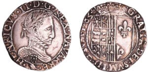 France - Navarre - Henri III de Navarre, II de Béarn - Franc 1583 (Saint-Palais)