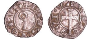 France - Languedoc - Evêché de Viviers - Obole (1260-1280)