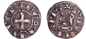 France - Provence - Charles 1er d'Anjou - Denier tournois (Tarascon)