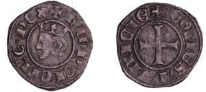 France - Provence - Charles 1er d'Anjou roi de Jérusalem - Denier