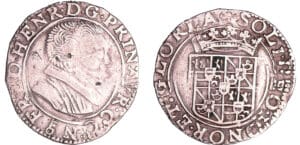 France - Principauté d'Orange - Frédéric-Henri - Teston