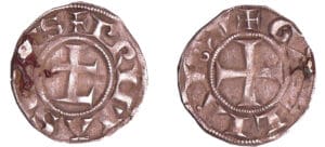 France - Lyonnais - Archevêché de Lyon - Denier (1200-1260)