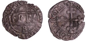 France - Savoie - Emmanuel Philibert - 1/4 de gros d'argent (Bourg-en Bresse)