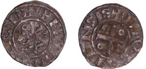 France - Bourgogne - Hugues II - Denier (Dijon)