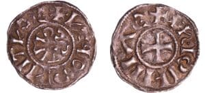 France - Franche-Comté - Comté de Scodingue - Denier (Salins-les-Bains)