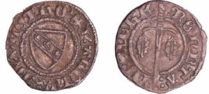 France - Lorraine - Charles II - Double denier (Sierck)