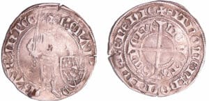 France - Lorraine - René 1er d'Anjou - Gros d'argent
