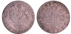 France - Lorraine - Duché de Lorraine - Léopold 1er - XXX deniers 1728