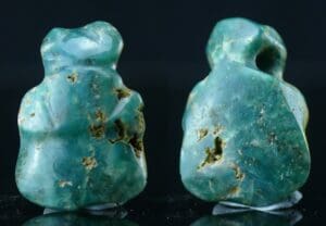Précolombien - Amulette en jade - 400 / 700 ap. J.-C.
