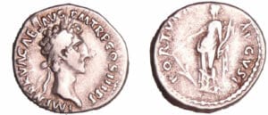 Nerva - Denier (96, Rome) - L'Equité