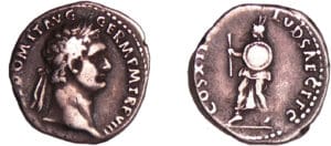 Domitien - Denier (89, Rome) - Pallas