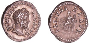 Septime Sévère - Denier (203, Rome) - La Fortune
