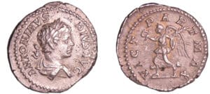 Caracalla - Denier (204, Rome) - La Victoire