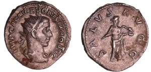 Volusien - Antoninien (252, Milan) - La Santé