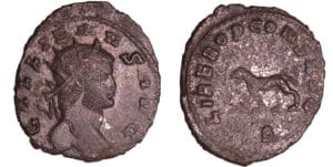 Gallien - Antoninien (267-268, Rome) - Panthère