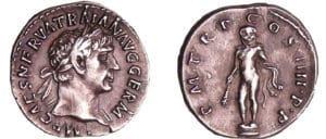 Trajan - Denier (101-102, Rome) - Hercule