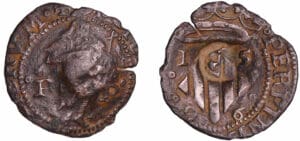 France - Roussillon (Comté de) - Philippe II - Double sol 1598 (Perpignan)