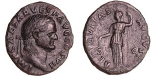 Vespasien - As (76, Rome) - L'Equité