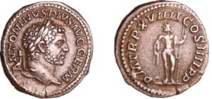 Caracalla - Denier (216, Rome) - Jupiter