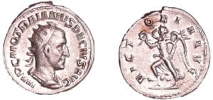 Trajan Dèce - Antoninien (250, Rome) - La Victoire