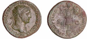 Trajan - Dupondius (103-105, Rome)