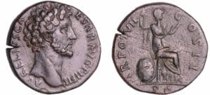 Marc Aurèle - Sesterce (153, Rome) - Pallas