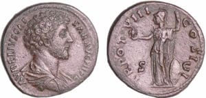 Marc Aurèle - Sesterce (153, Rome) - Pallas