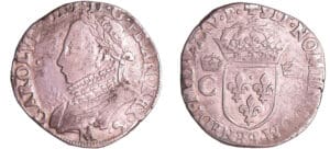 France - Charles IX (1560-1574) - Teston - 8ème type - 1575 M (Toulouse)
