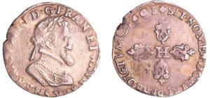 France - Henri IV (1589-1610) - Demi-franc - 1603 S (Troyes)