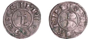 France - Lyonnais - Archevêché de Lyon - Denier (1200-1260)