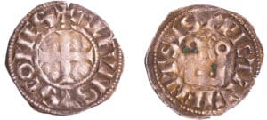 France - Poitou - Alphonse de Poitiers - Denier