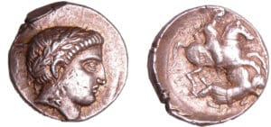 Royaume de Péonie - Patraos - Tétradrachme (340-315 av. J.-C.)