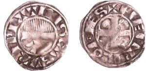 France - Champagne - Comté de Troyes - Henri II - Denier