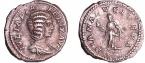 Julia Domna - Denier (196, Laodicea) - Diane