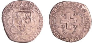 France - François 1er (1515-1547) - Douzain à la croisette - 1er type - Marseille