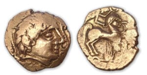 PICTONS - Statère d’électrum à la main (80-60 av. J.-C.)