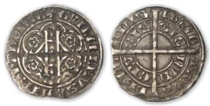 Hainaut - Guillaume 1er 1/2 gros de Valenciennes