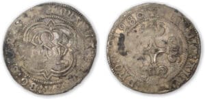 Brabant - MARIE DE BOURGOGNE Gros au M gothique 1480