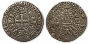 Philippe IV - Gros tournois à l'O rond